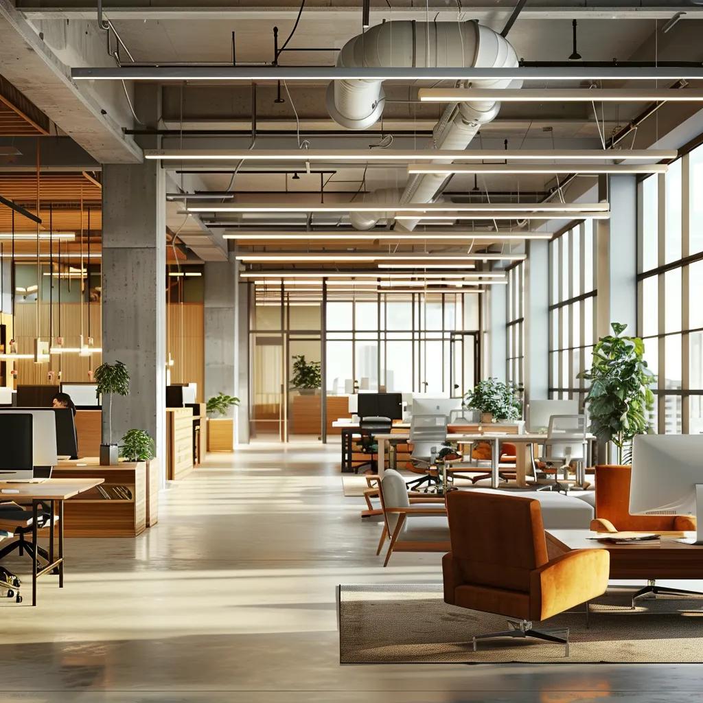 Benefits of expert office design in Blackburn with collaborative zones and ergonomic furniture