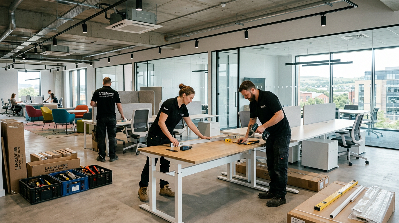 Office Furniture Installation in Blackburn & Lancashire