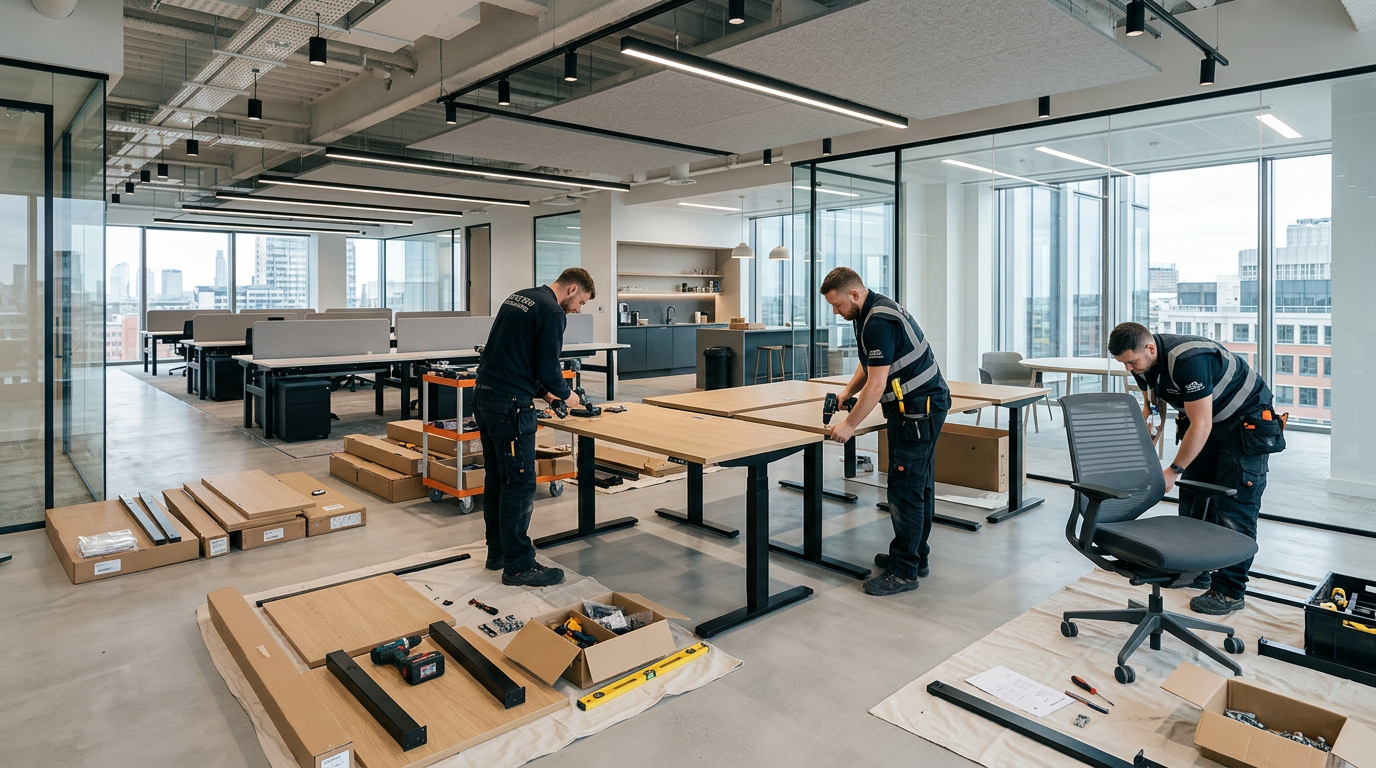 Office Furniture Installation in Blackburn & Lancashire