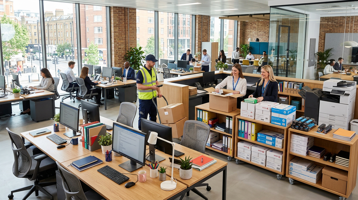 Next Day Office Supplies Delivery Lancashire,